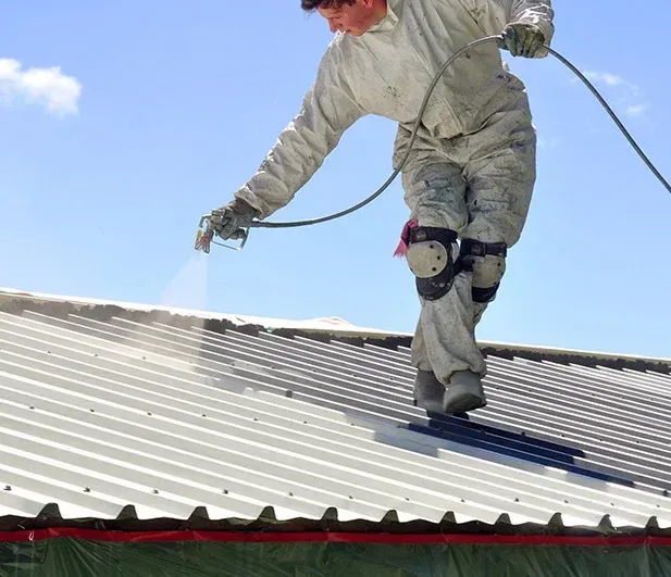Metal roof coating