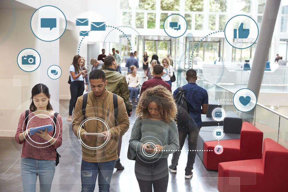 millennials using social media