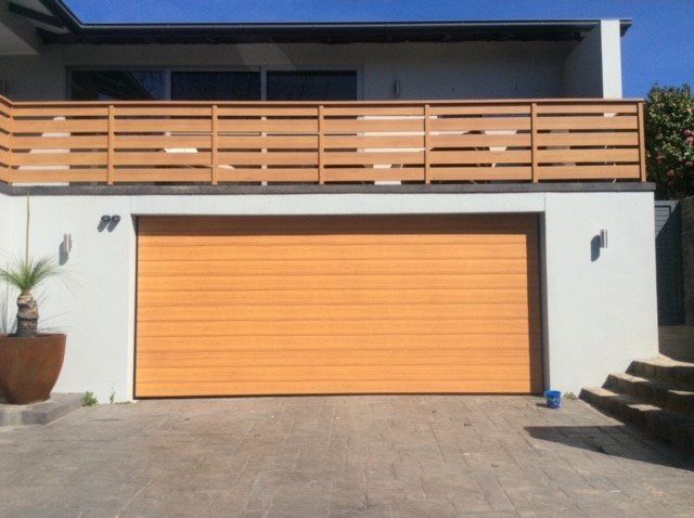 Steeline Sectional Door Front View — Canberra, ACT — Capital Doorworks