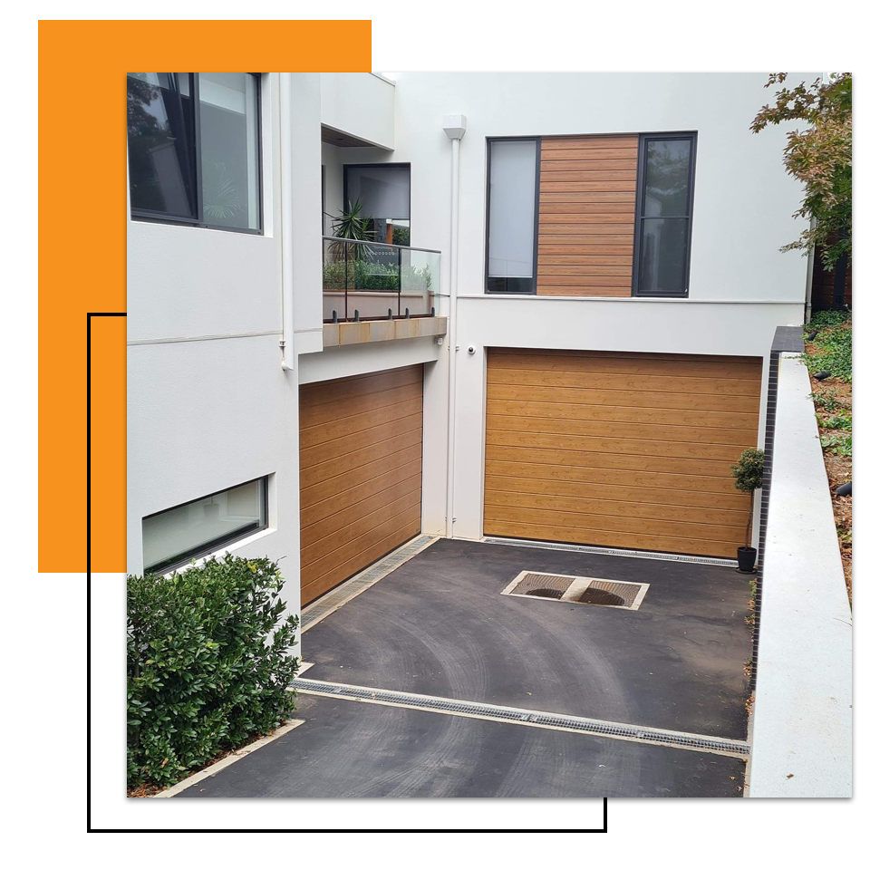 Hardwood Sectional Doors — Canberra, ACT — Capital Doorworks Hardwood Sectional Doors — Canberra, ACT — Capital Doorworks