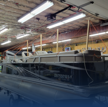 Boat Service in Fort Irwin Marina Haliburton