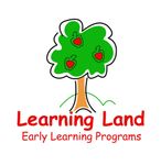 Logo: Green tree with red apples above