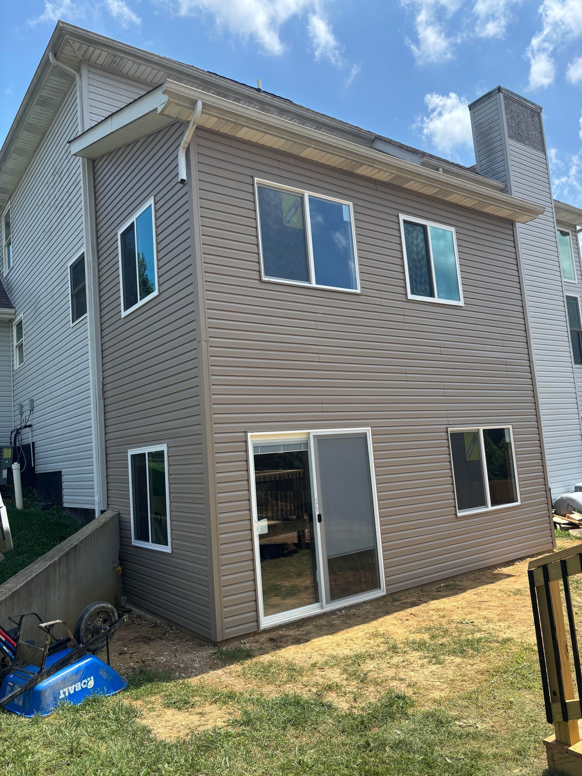 Custom patio room installation by Right At Home Construction LLC
