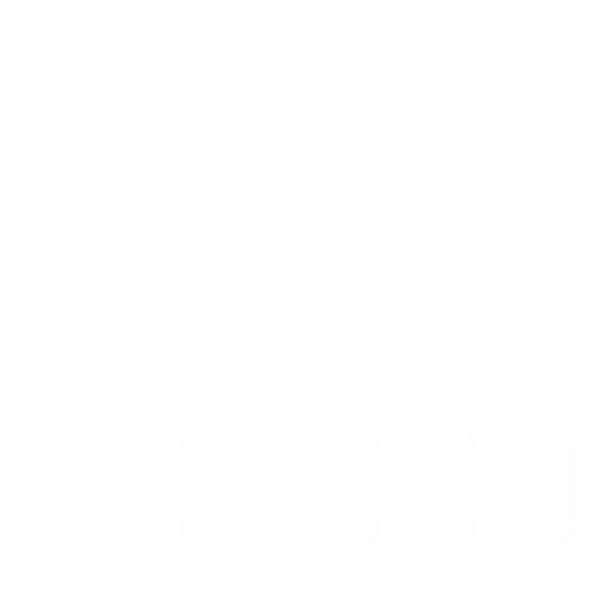 Black and white logo: Stylized triangle above horizontal bars, resembling a building's facade.
