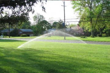 Lawn Sprinkler — Columbus, NJ — G & G Landscaping Construction, Inc.