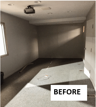 VB Remodel conference room before photo