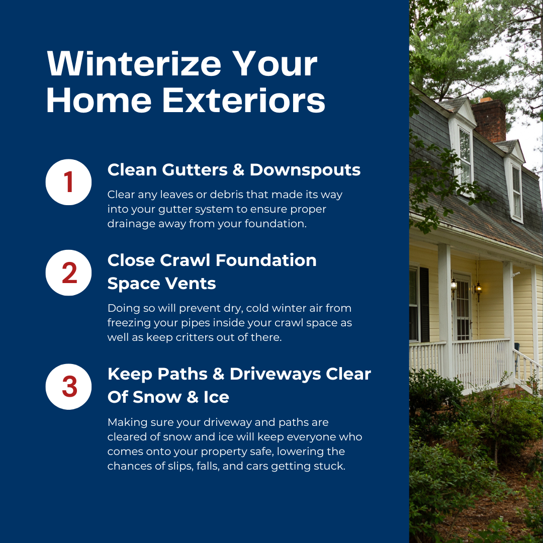 Winterizing Tips Three Tips To Prep Your Home For Winter