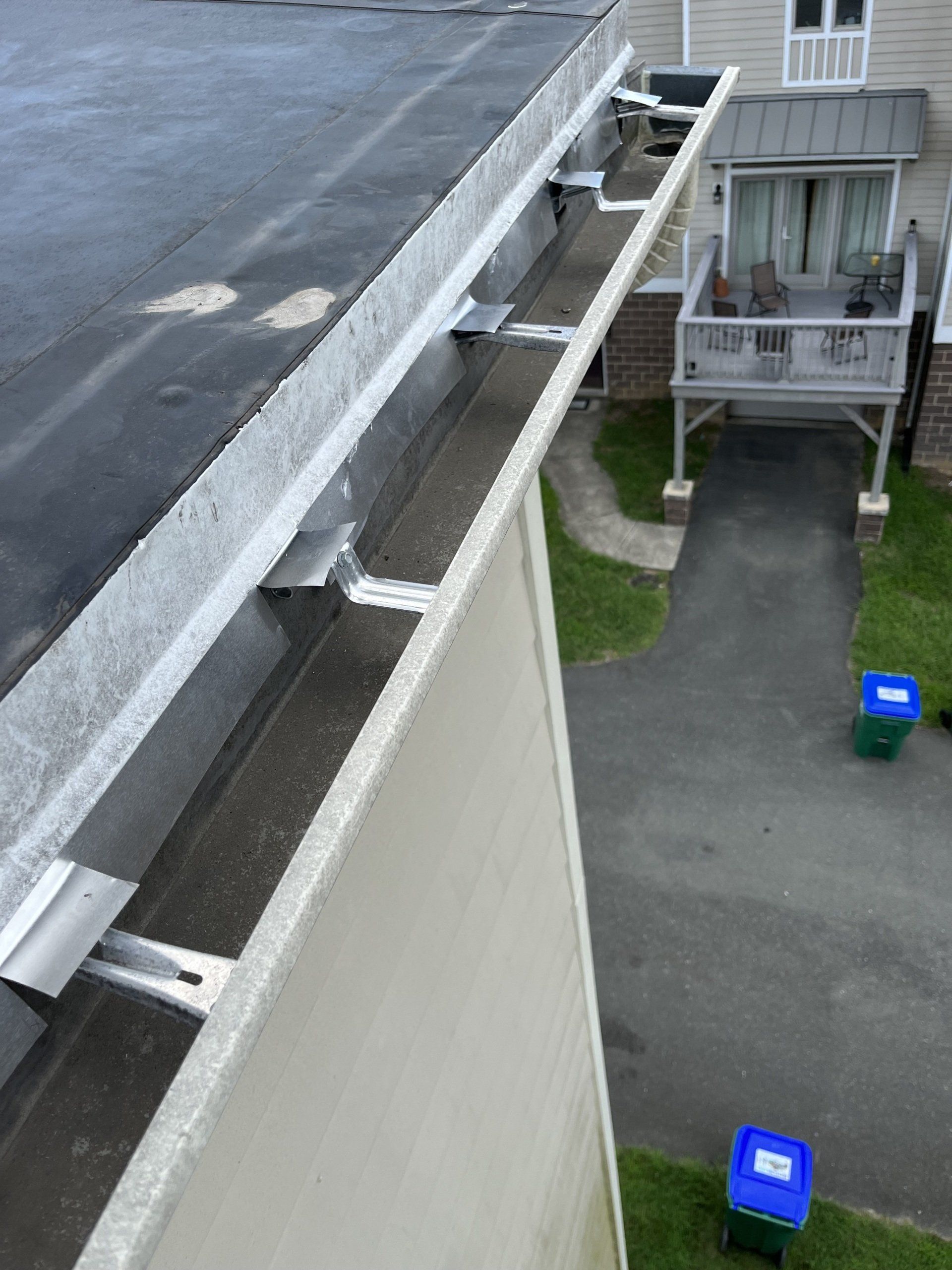 Image of gutter repair in Richmond VA.