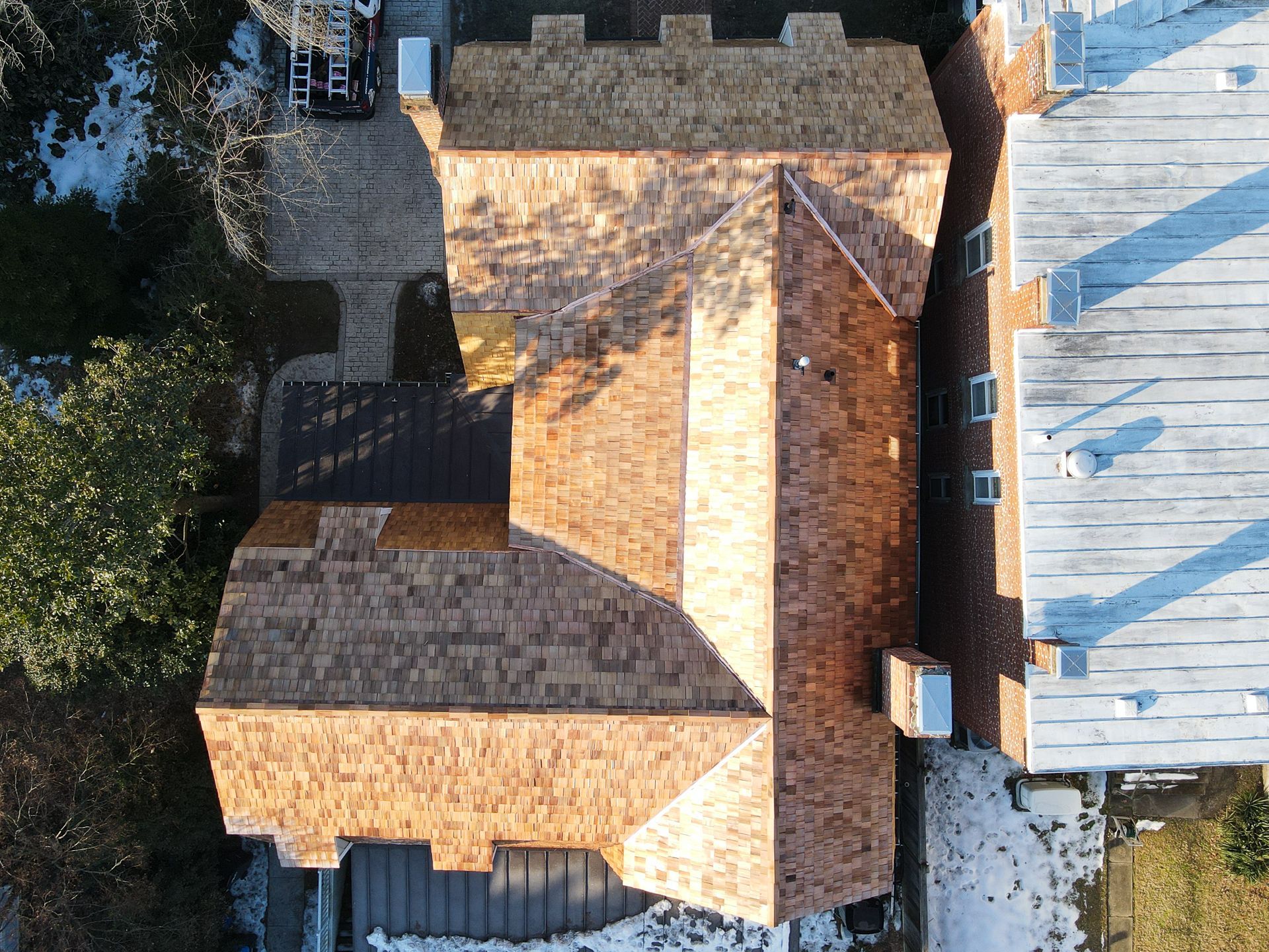 RETEX Cedar shake roof replacement in Fredericksburg, VA 22401