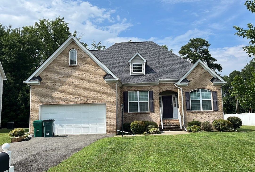 After image of RETEX asphalt shingle roof replacement in Richmond VA 23223.