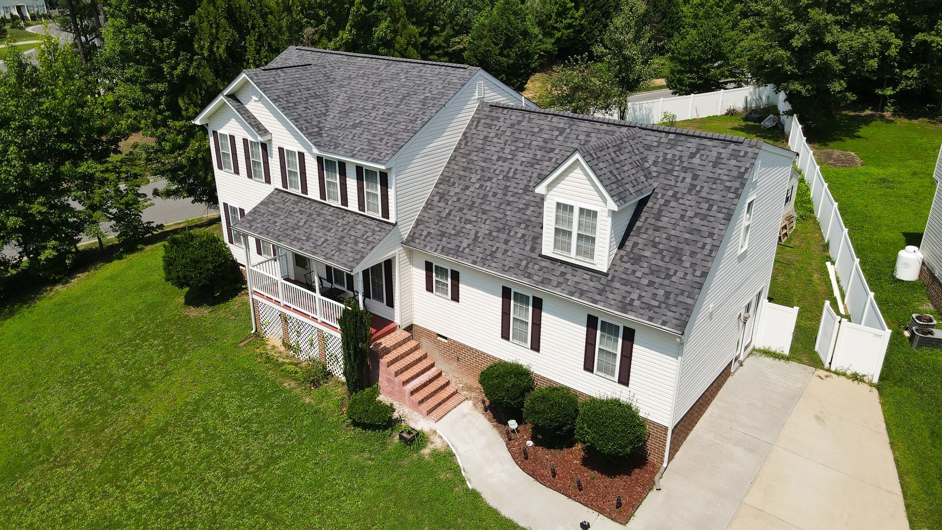 RETEX asphalt shingle roof replacement in Midlothian, Va.