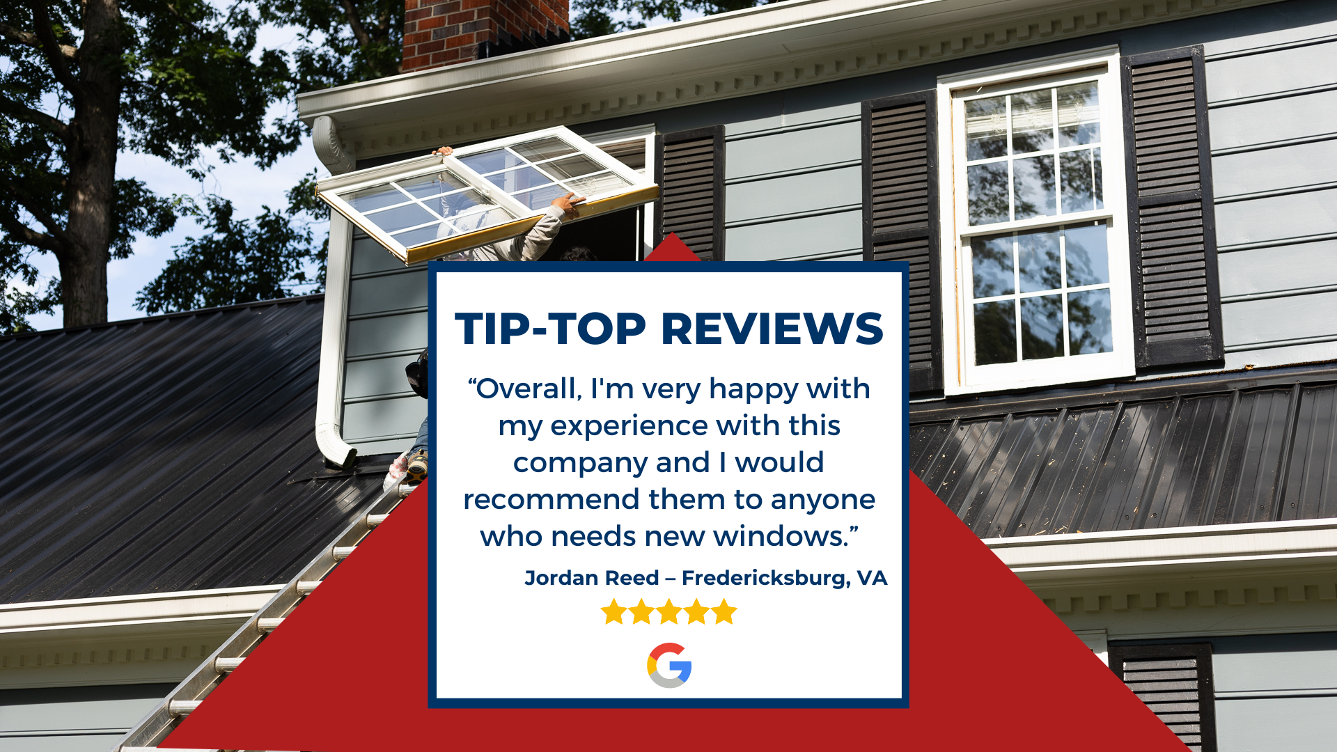 Client Google review: