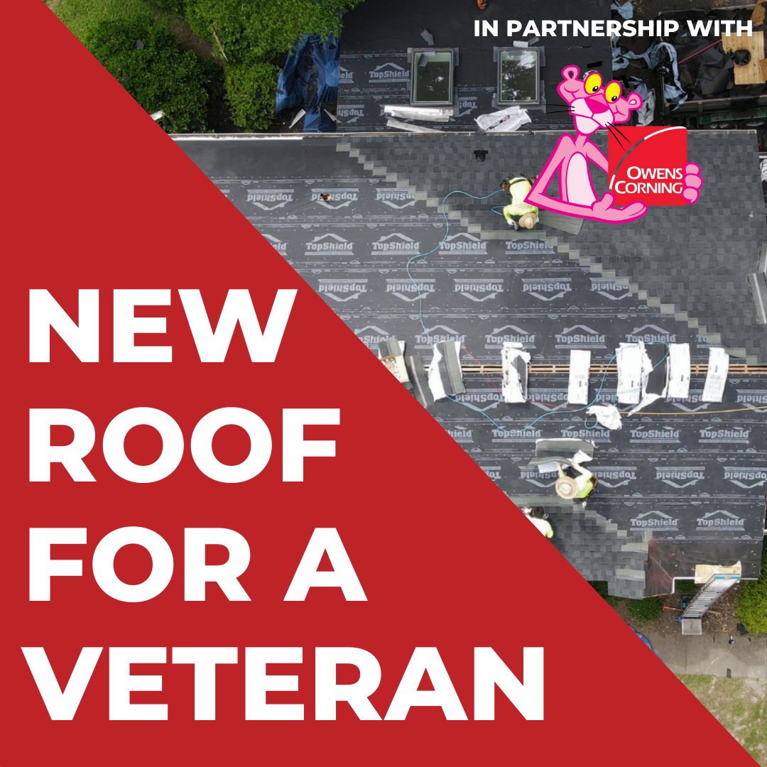 RETEX Roof for a Veteran graphic.
