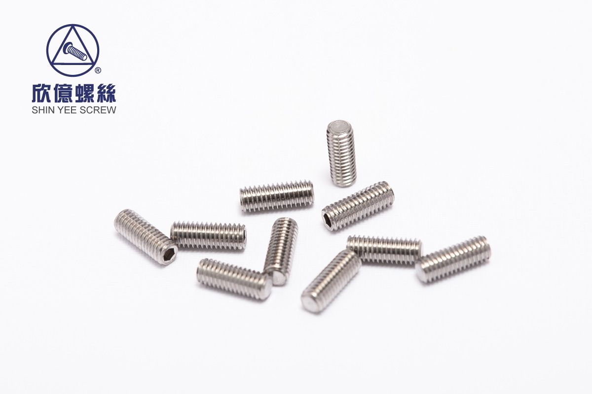 Flat-Tip Set Screws