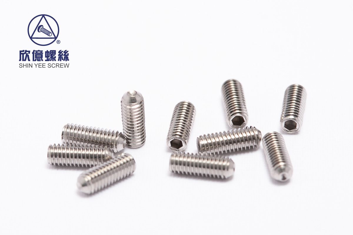 Cup-Point Set Screws