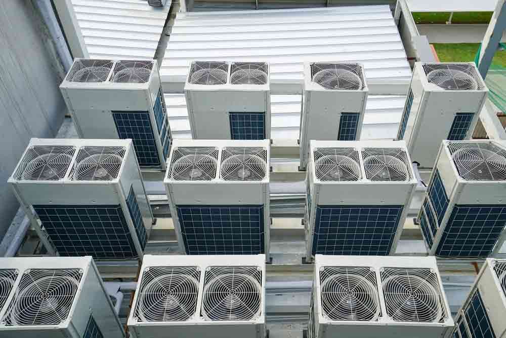 Air Condensing Unit On The Rooftop — PRO COOL NT In Port Hedland, WA