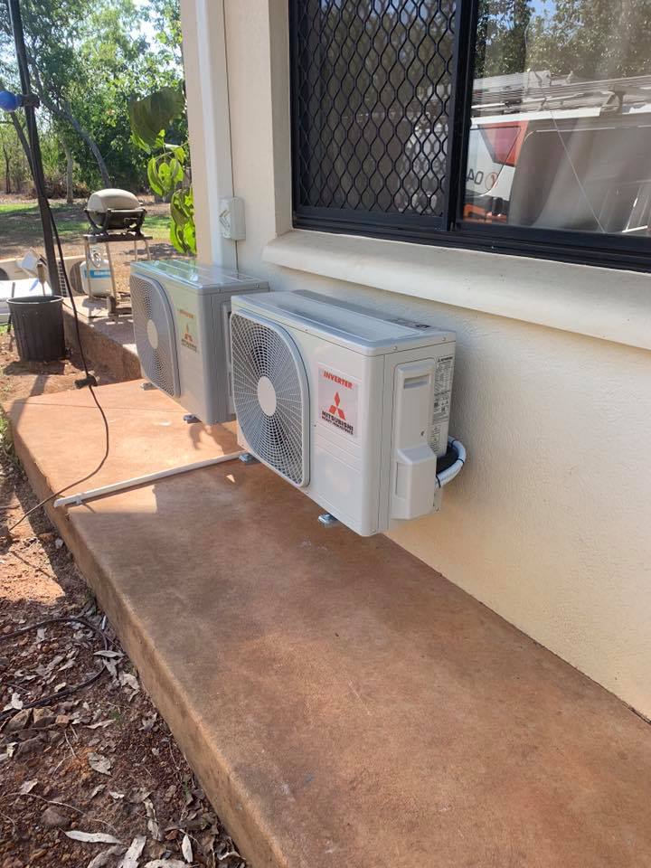 Professionally Installed Dual Air Conditioning Units — PRO COOL NT In Port Hedland, WA