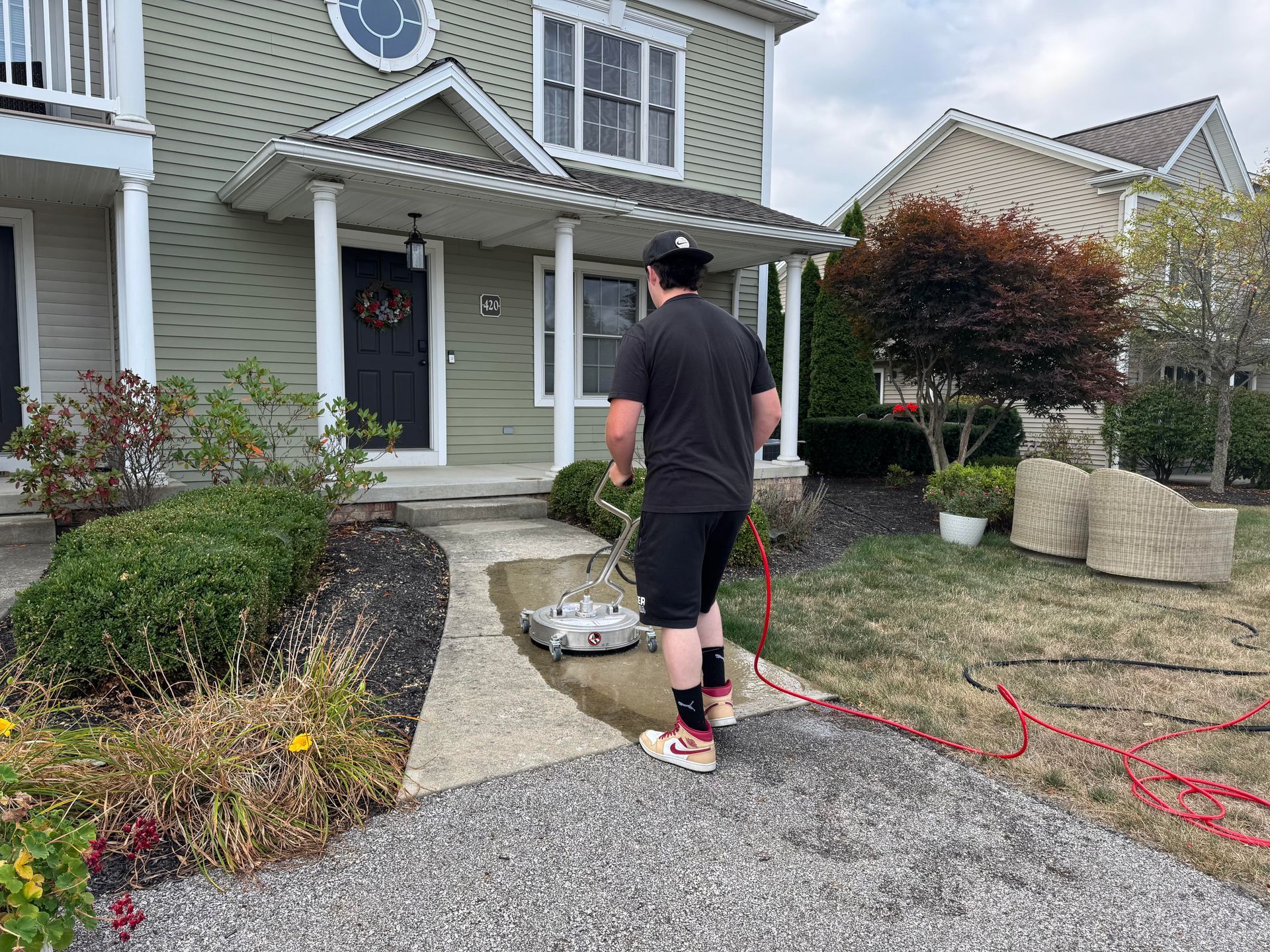 Sidewalk Cleaning