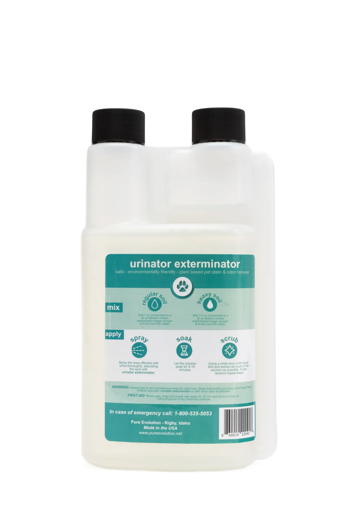 Pet stain cleaner