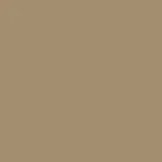 Solid, muted tan background.