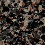 A close up of a pile of broken glass.