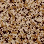 A close up of a brown , white and black marble texture.