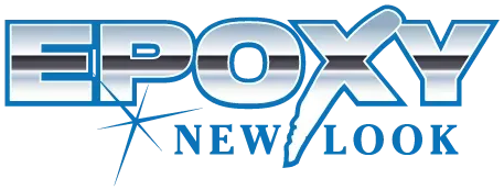 A logo for a company called epoxy new look