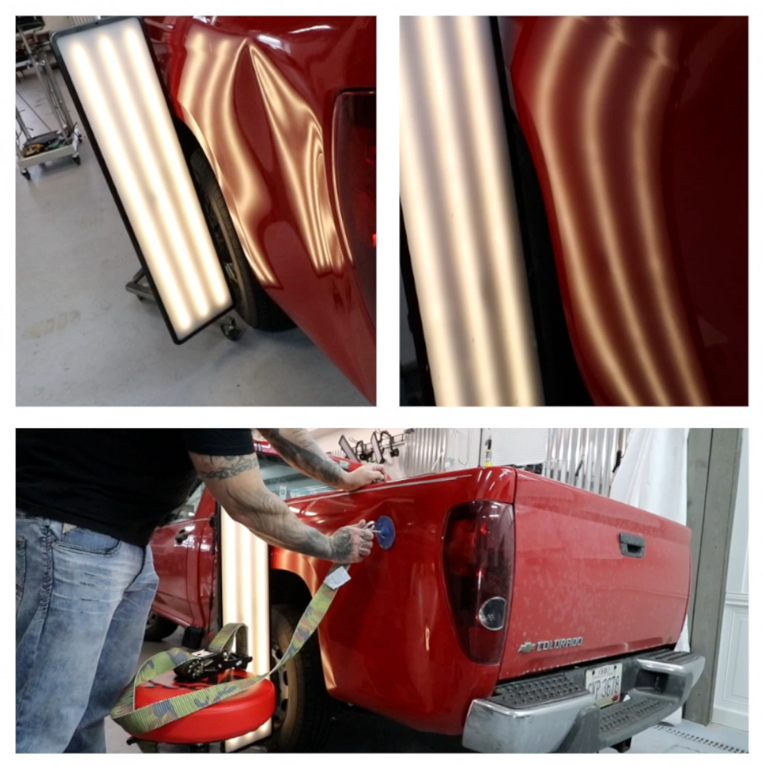 large chevy truck dent removal frisco tx