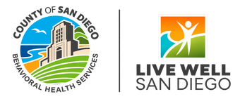 The logo for the county of san diego health and human services agency