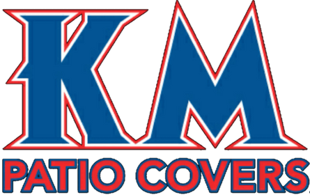 KM PATIO COVERS logo