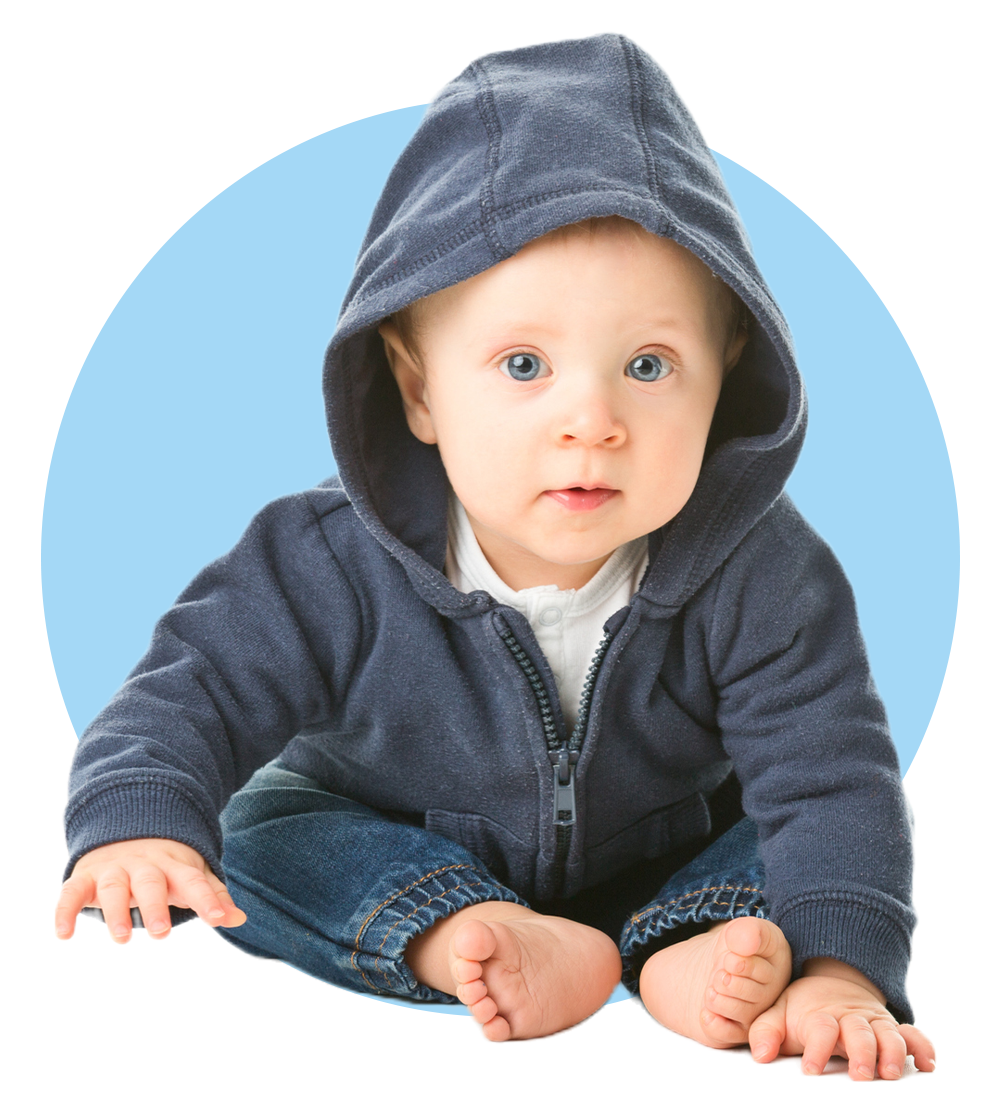 Young Boy Wearing A Hoodie — Columbia, IL — Columbia Kinder College