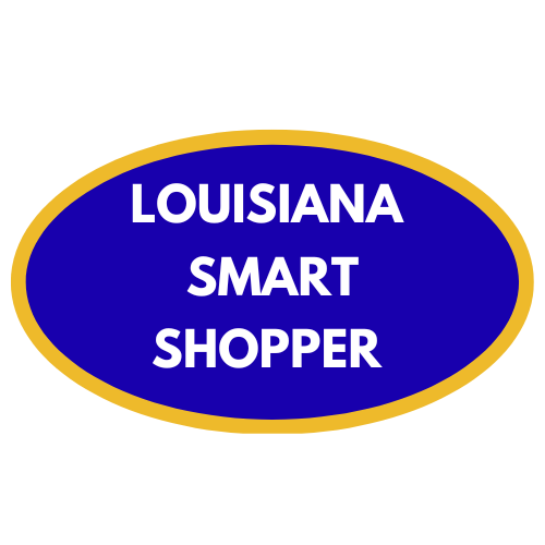 A blue sign that says smart shopper 411 on it.