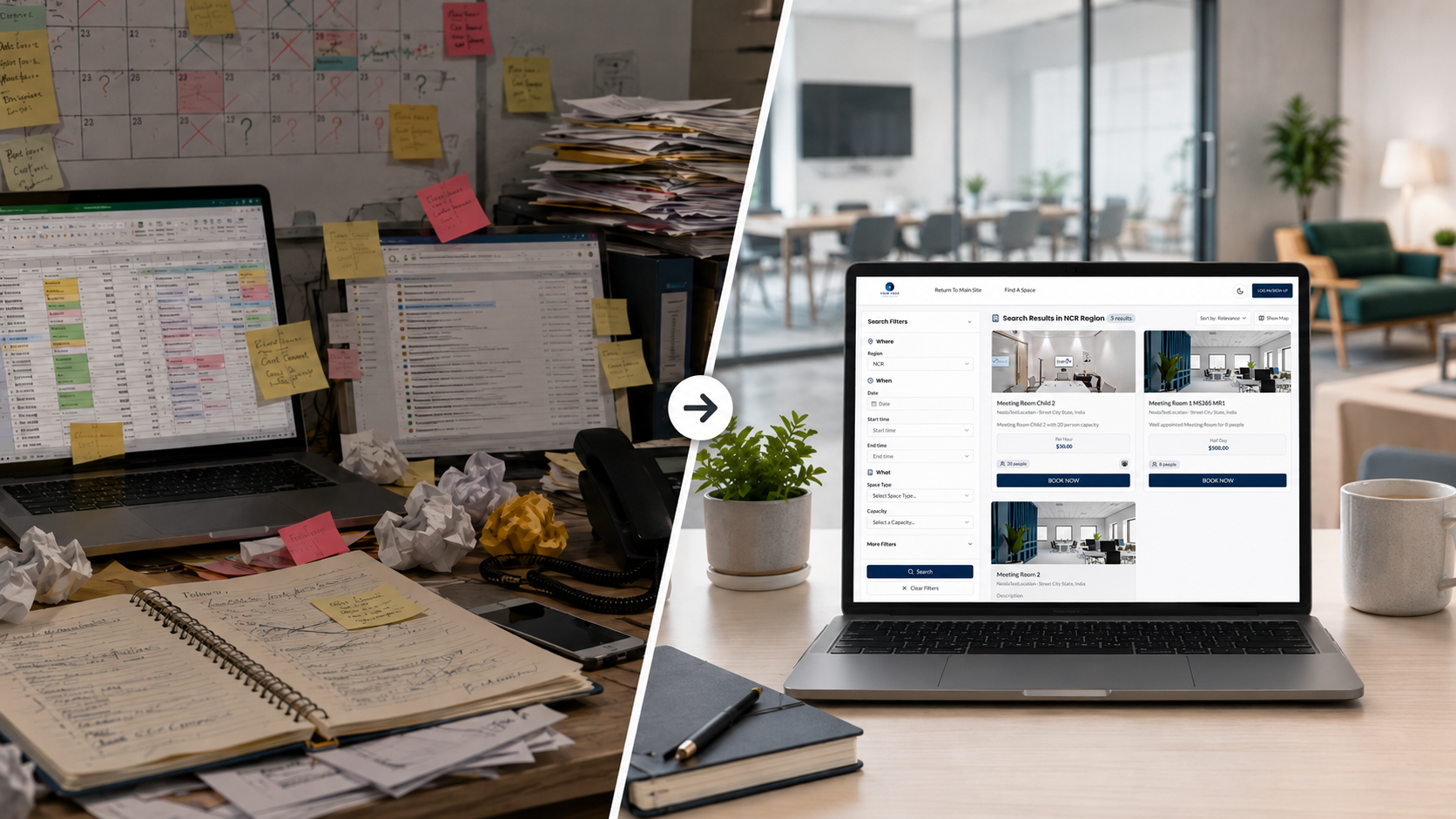 Move manual processes into an automated solution