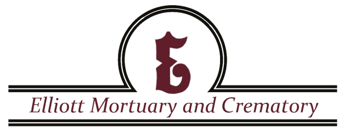 The logo for sample funeral home is shown on a white background.