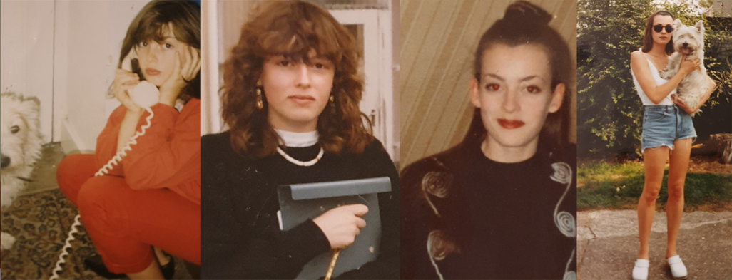 Four photos of me from the old day...