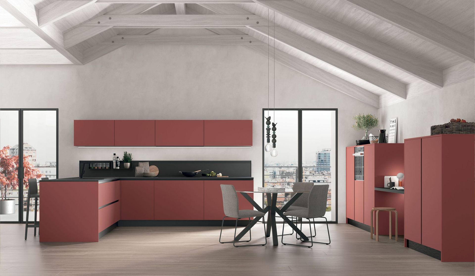 cucina moderna stosa