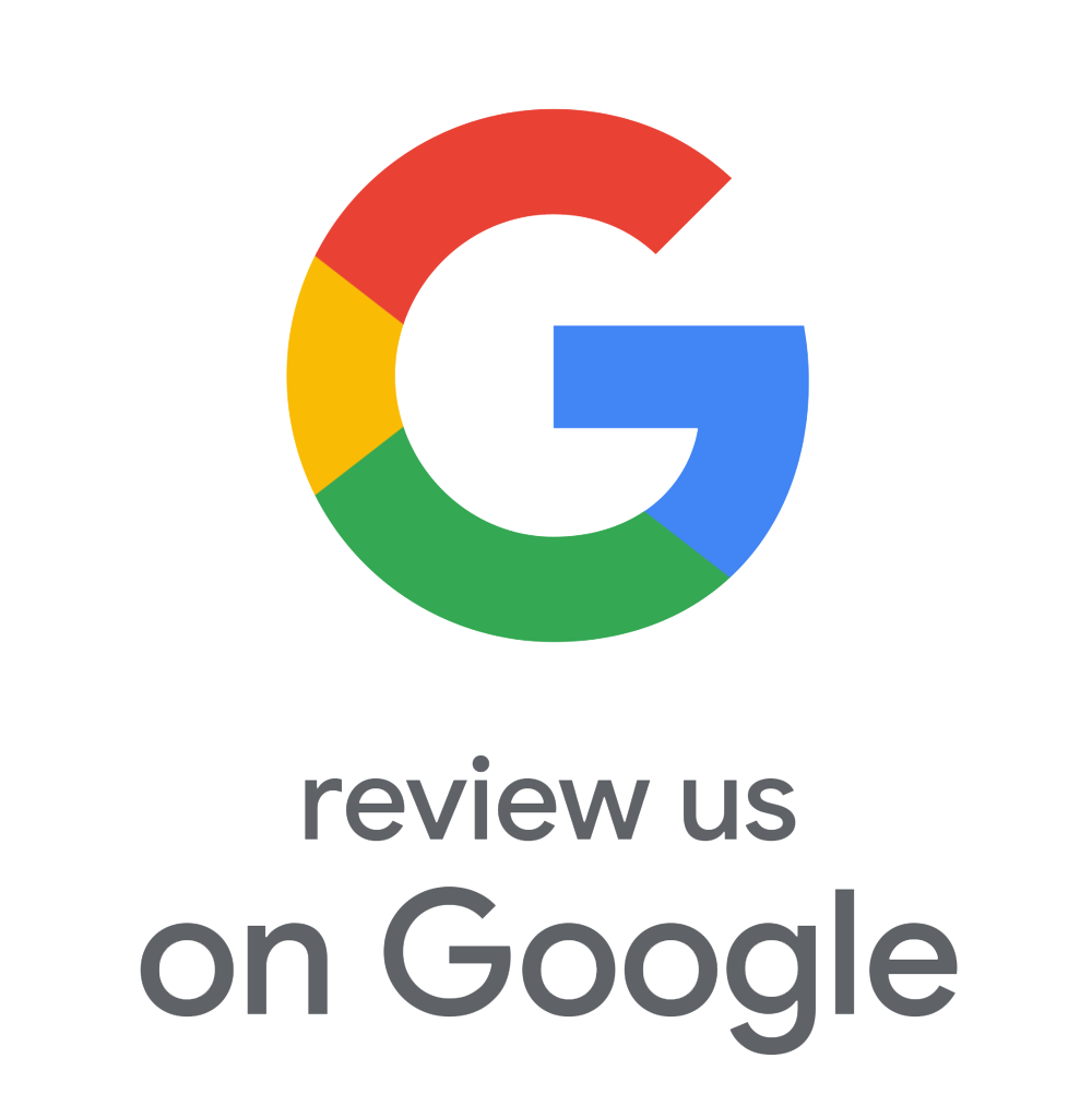 Google review logo with a large 