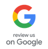 Google review logo with a large
