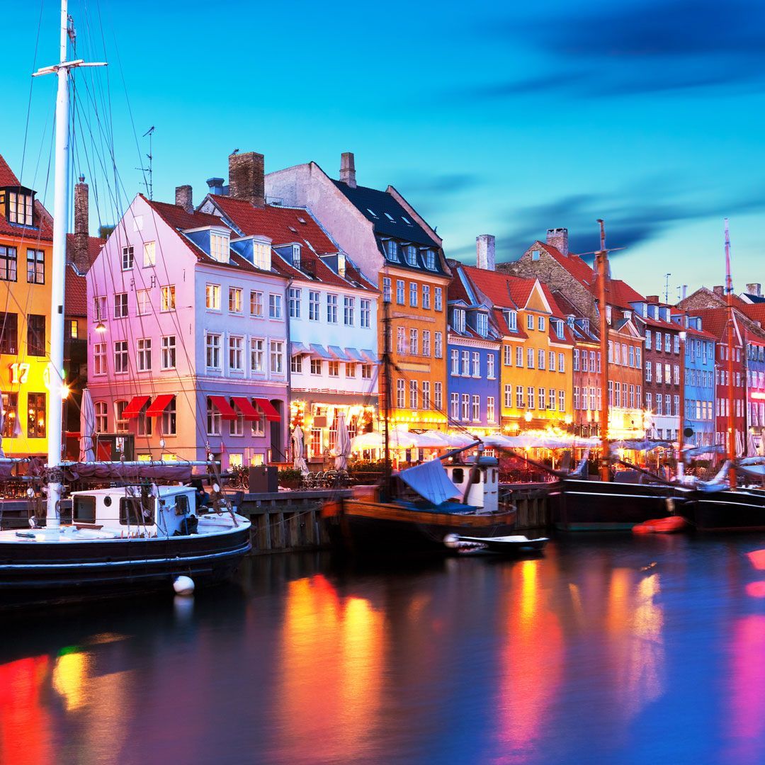 Nyhavn Köpenhamn i Danmark