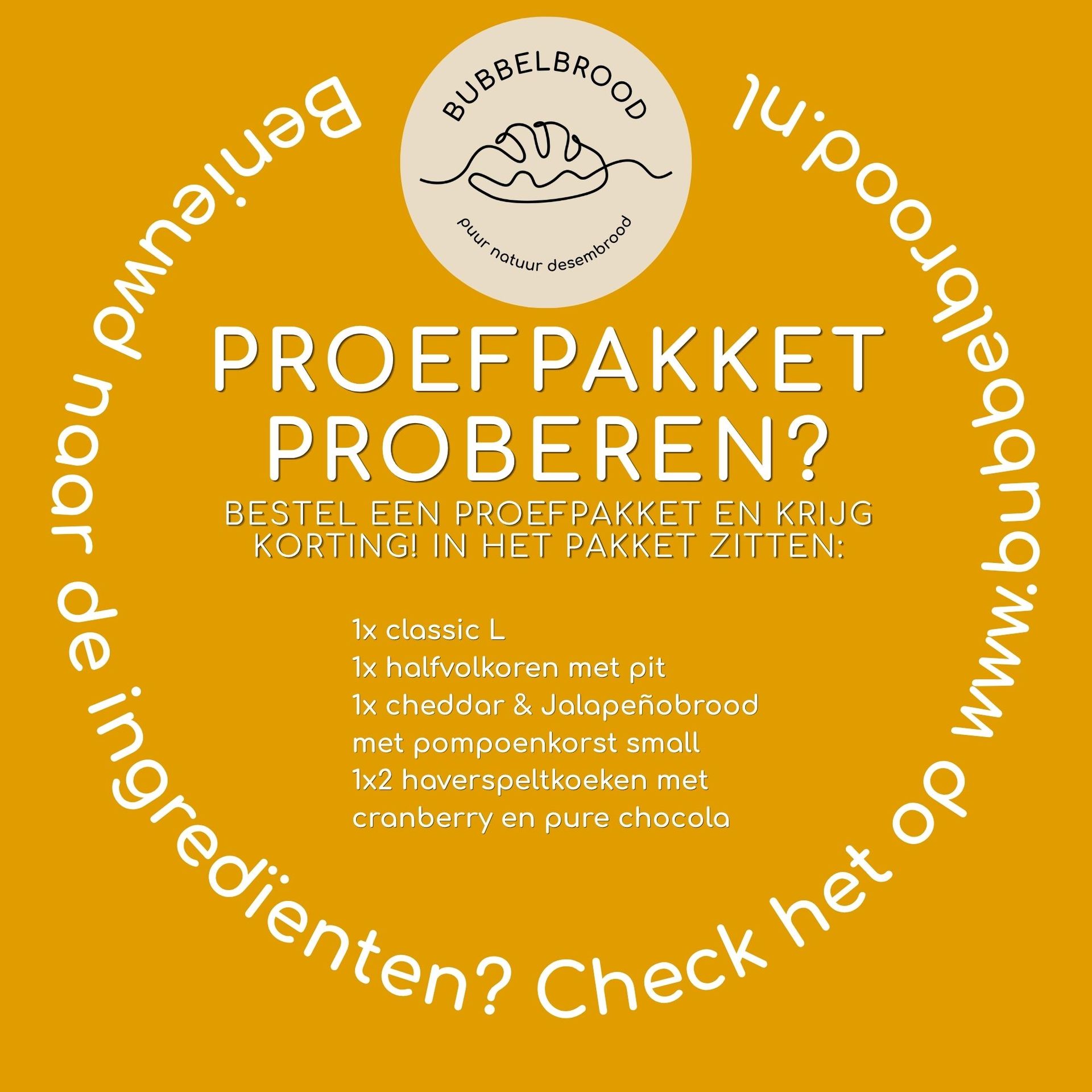 Proefpakket | met korting
