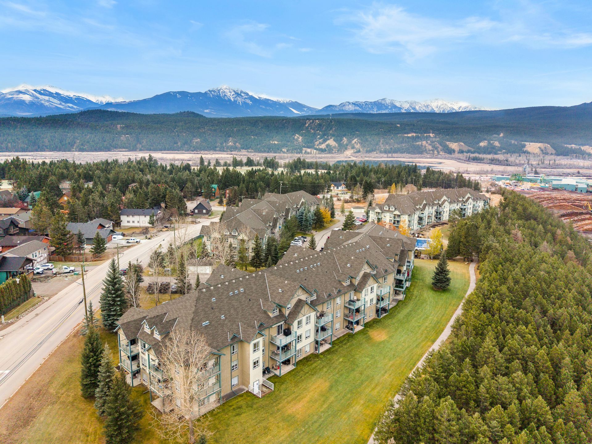 The Peaks is a community within Radium Hot Springs featuring an outdoor pool, hot tub and several vacation rental options for travellers.