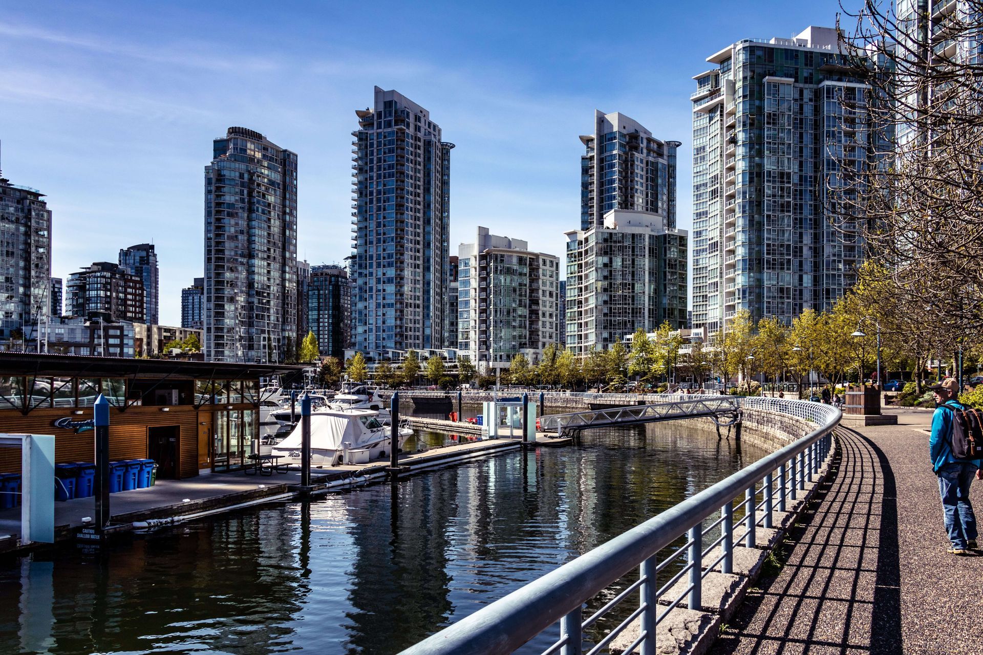 View of Vancouver BC, which will be under BC new AirBnB rules come May 2024.