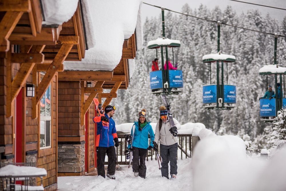 Village Gondola of Panorama Mountain Resort.