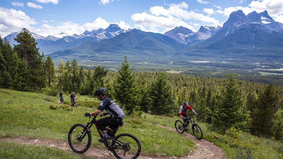 Biking or skiing at the Nordic Center