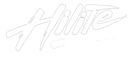 Un dibujo en blanco y negro de la palabra 