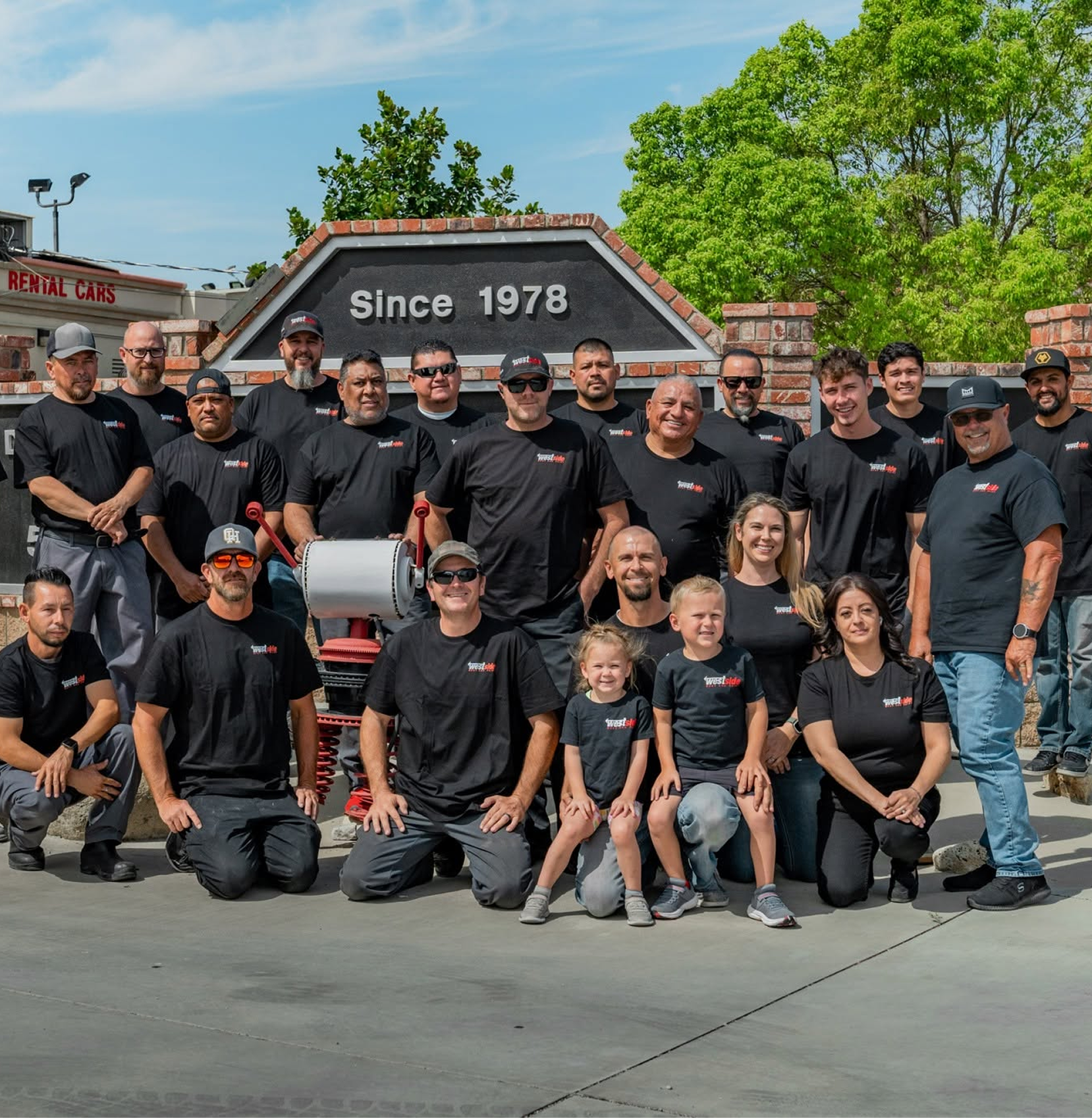 The Westside Body and Paint team