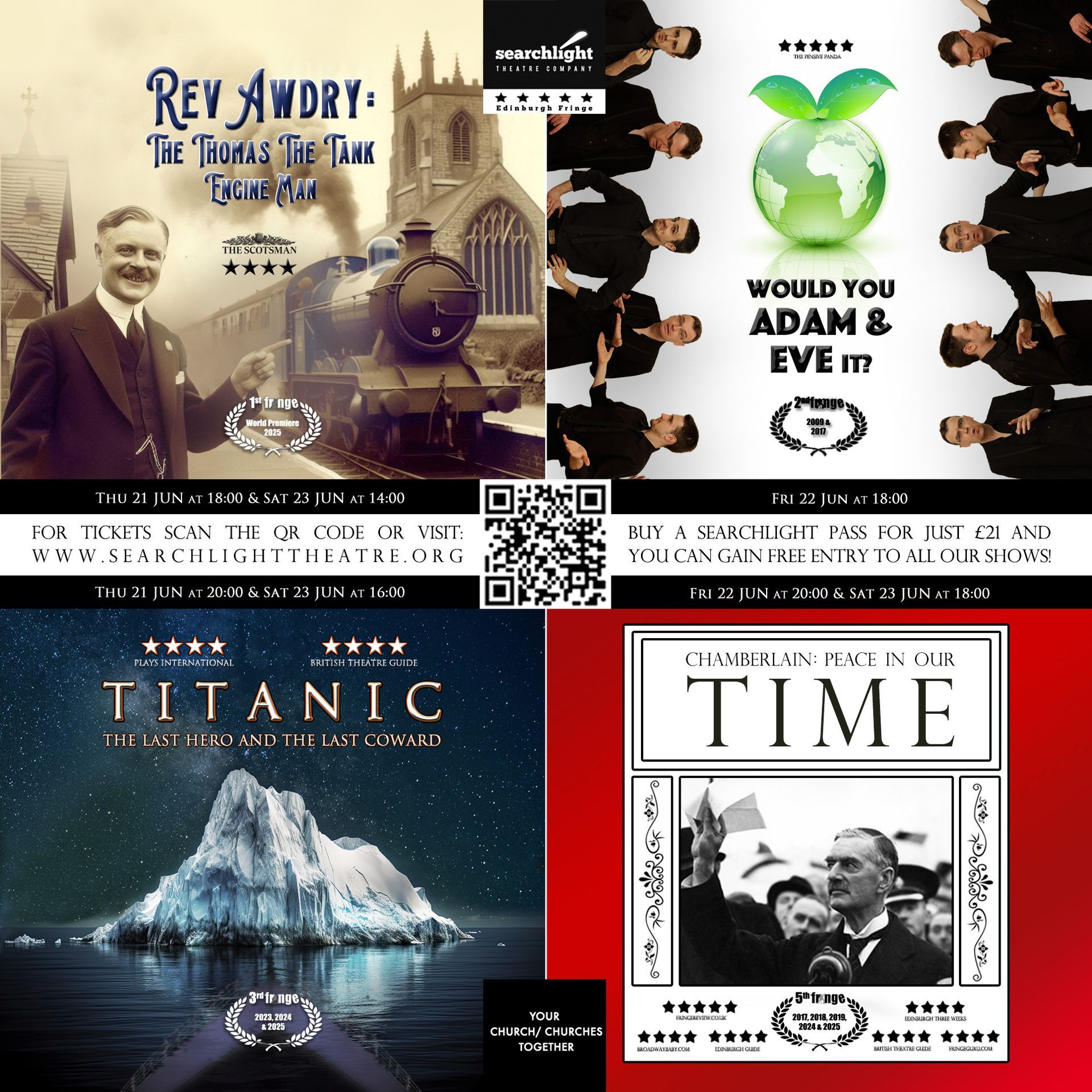 Searchlight's 2025 Fringe Shows