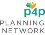 The p4p planning network logo is on a white background.