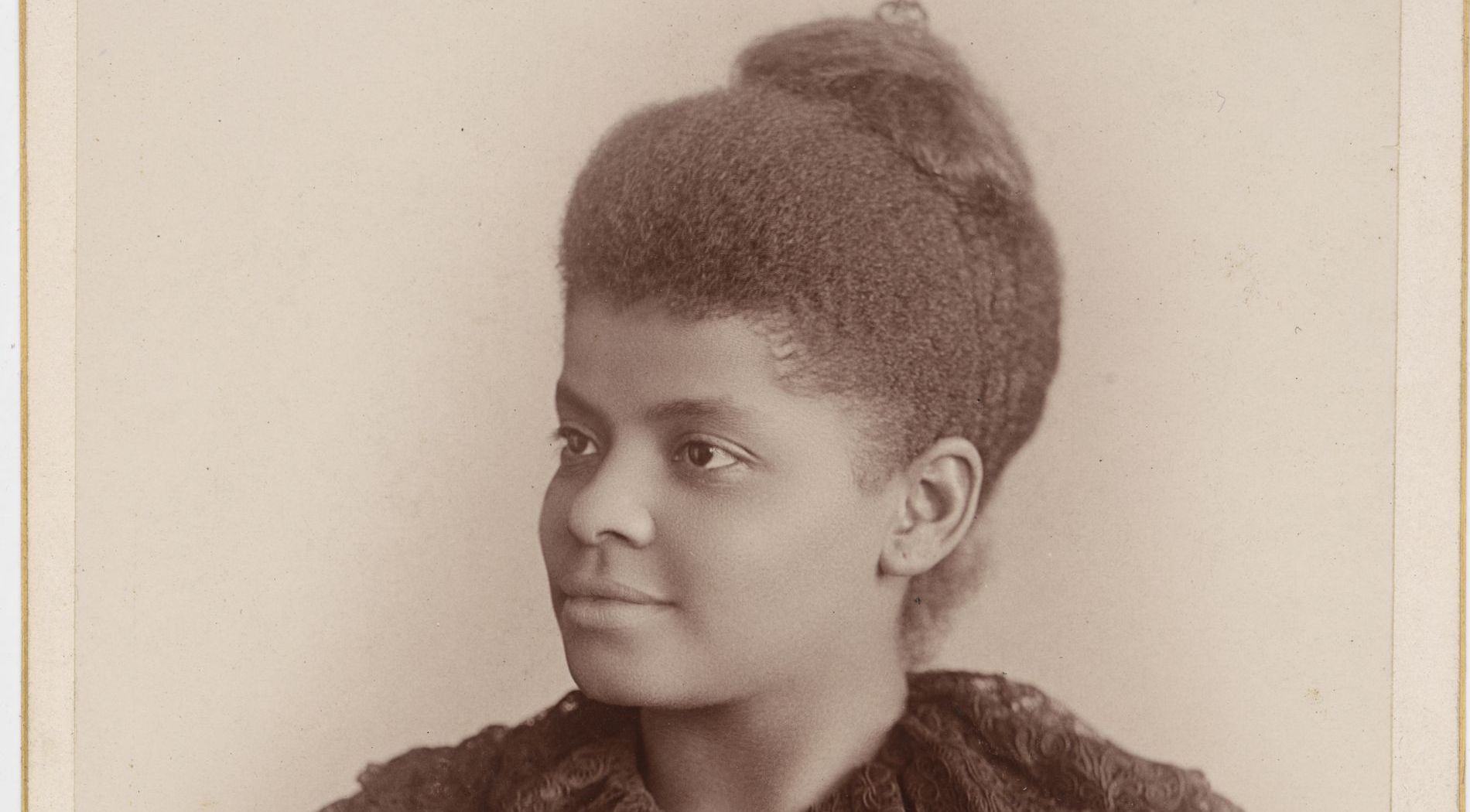 Black and white photograph of NAACP founder Ida B. Wells.