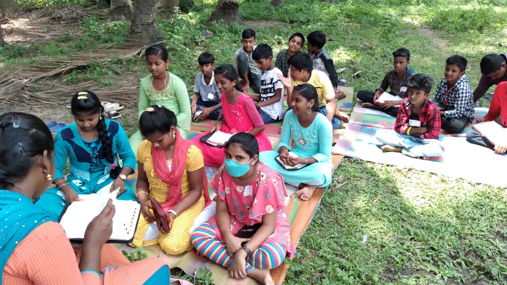 Evangelisatiekamp India.